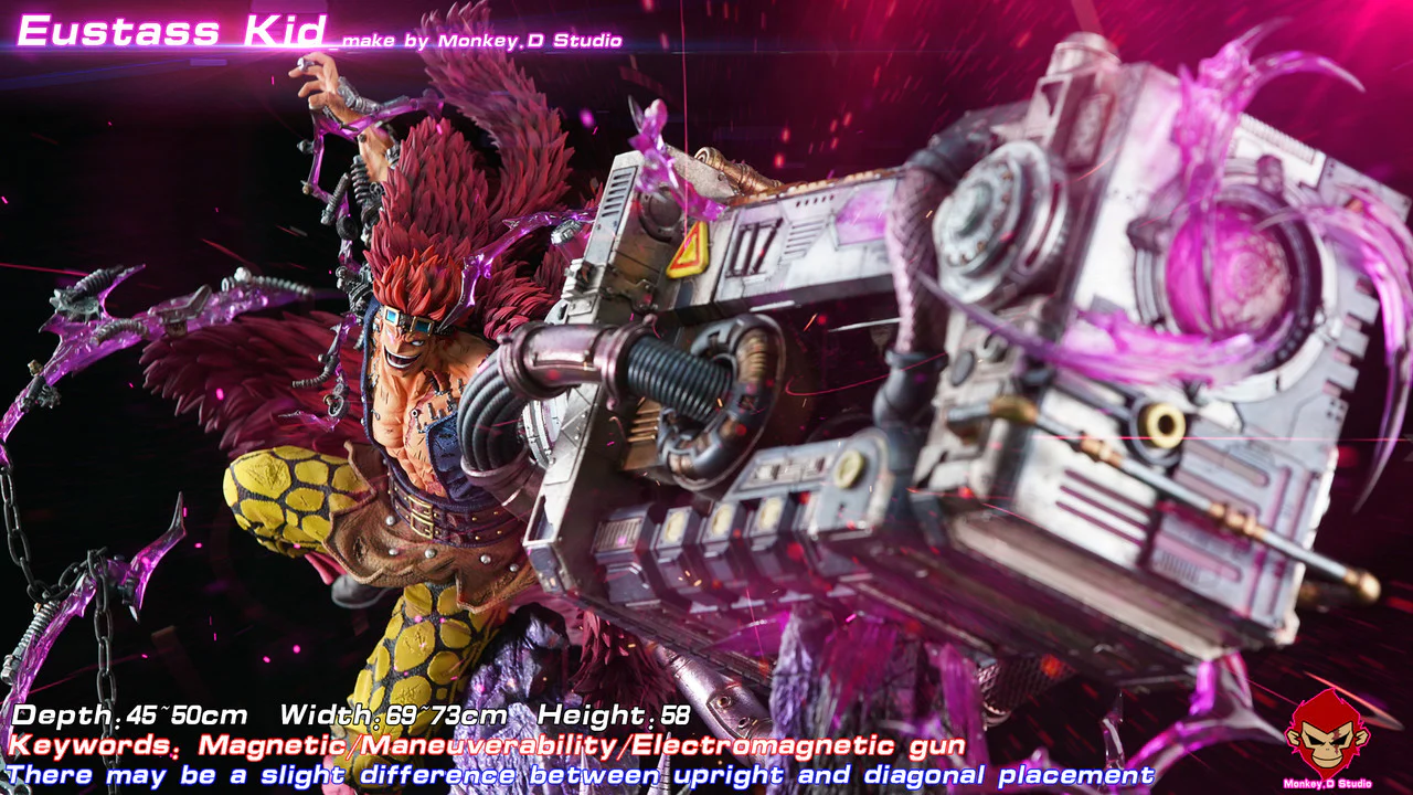One Piece- Eustass Kid | 1:6 Resin Statue | by Monkey D Studio - Image 2