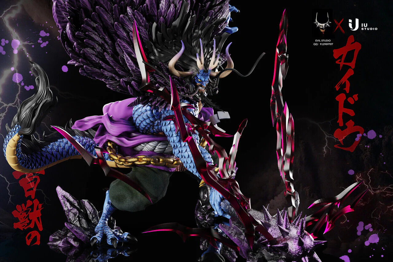 One Piece - Kaido | 1:4 Resin Statue | vom Evil Studio x IU Studio - Image 4