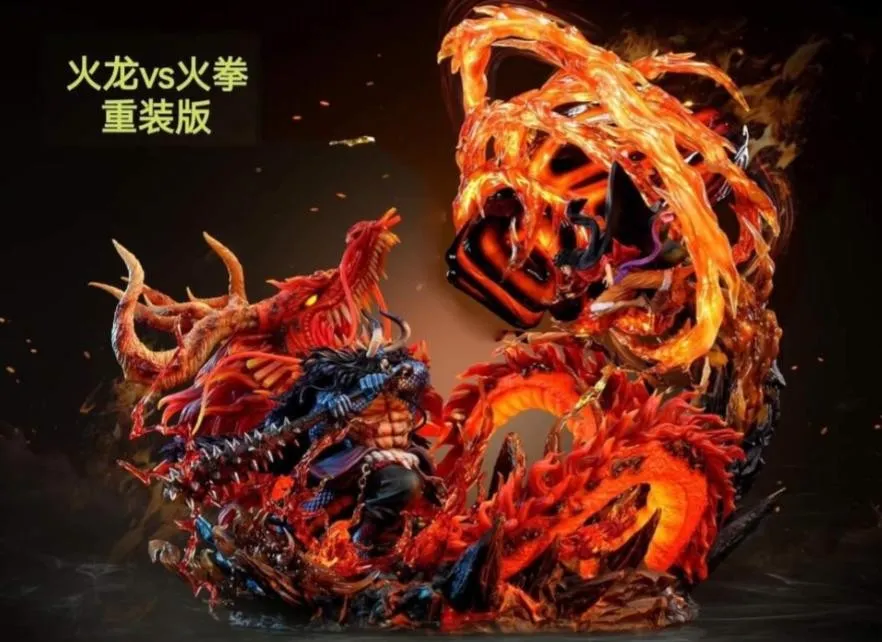 One Piece - Kaido vs. Luffy | 1:6 Resin Statue | by Ventus Studio - Image 5