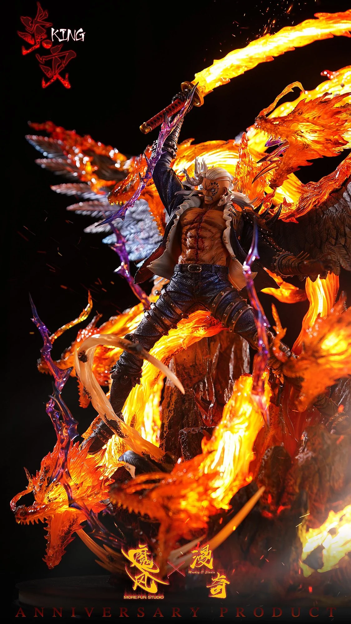 One Piece – King | 1:4 Resin Statue | von More Fun & Monkey D Studios - Image 12