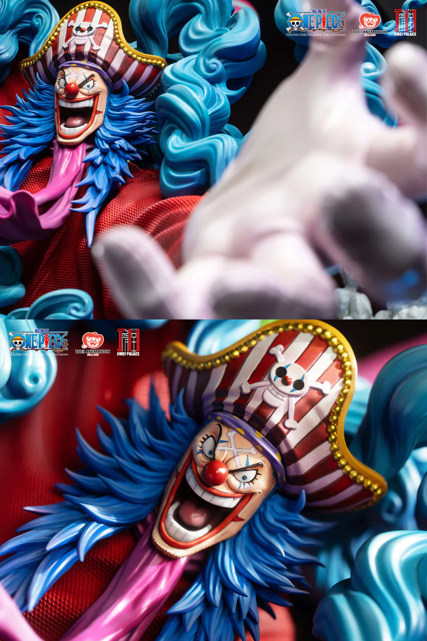 One Piece - New Yonko Buggy | Resin Statue | by Jimei Palace Studio - Image 6