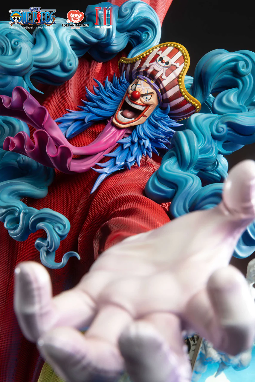 One Piece - New Yonko Buggy | Resin Statue | by Jimei Palace Studio - Image 7