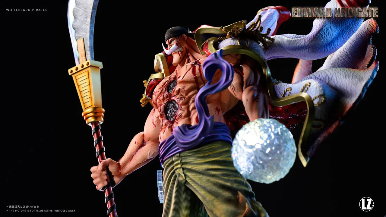 One Piece - POP WhiteBeard Edward Newgate | Resin Statue | by LZ Studio - Image 6