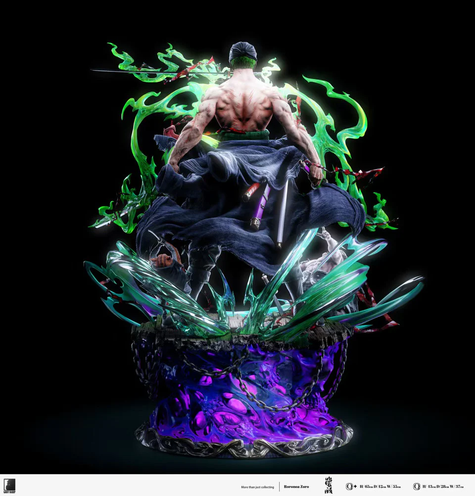 One Piece - Roronoa Zoro | 1:6/1:4 Resin Statue | by Last Sleep Studio - Image 4