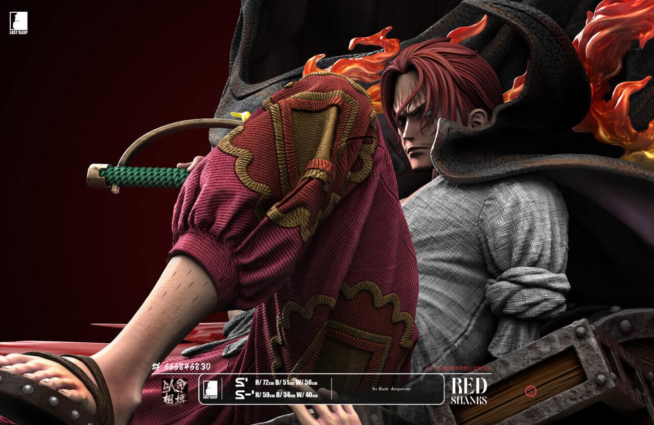 One Piece - Shanks | 1:4 Resin Statue | von Last Sleep Studio - Image 3