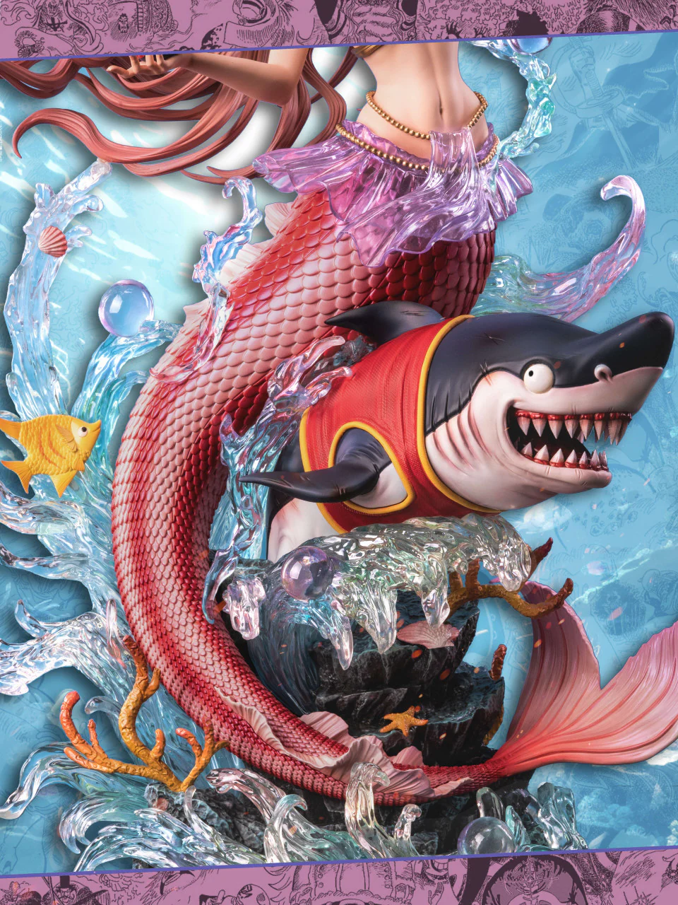 One Piece - Shirahoshi | 1:6/1:4 Resin Statue | by Hunter Fan Studio - Image 2