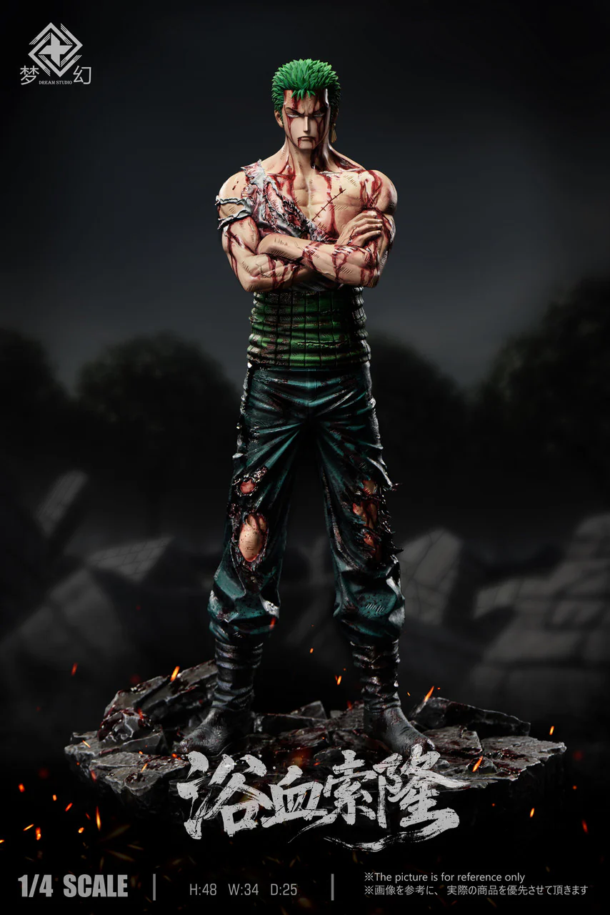 One Piece - Zoro | 1:4 Resin Statue | by Dream Studio - Image 5