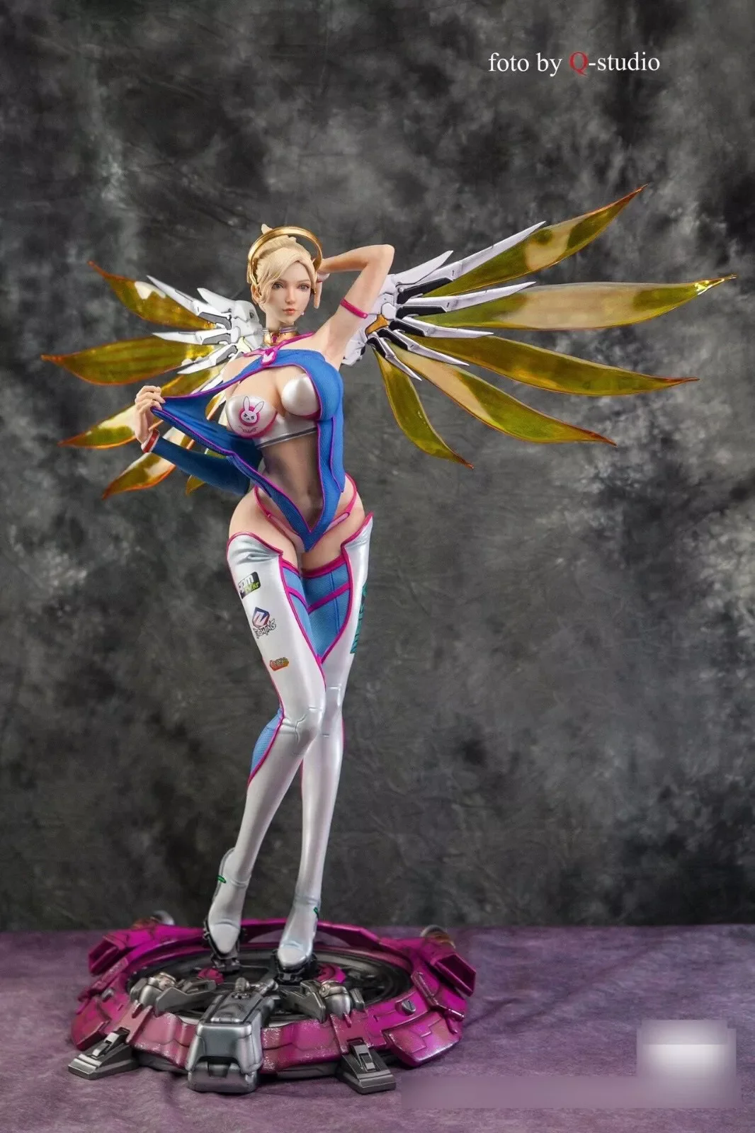 Overwatch - DVa (Mercy Cosplay) | 1:6 Resin Statue | von Faceted Pebble Studio - Image 16