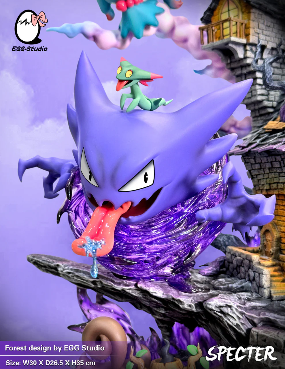 Pokemon - Gengar Group | Resin Statue | by EGG Studio - Image 3