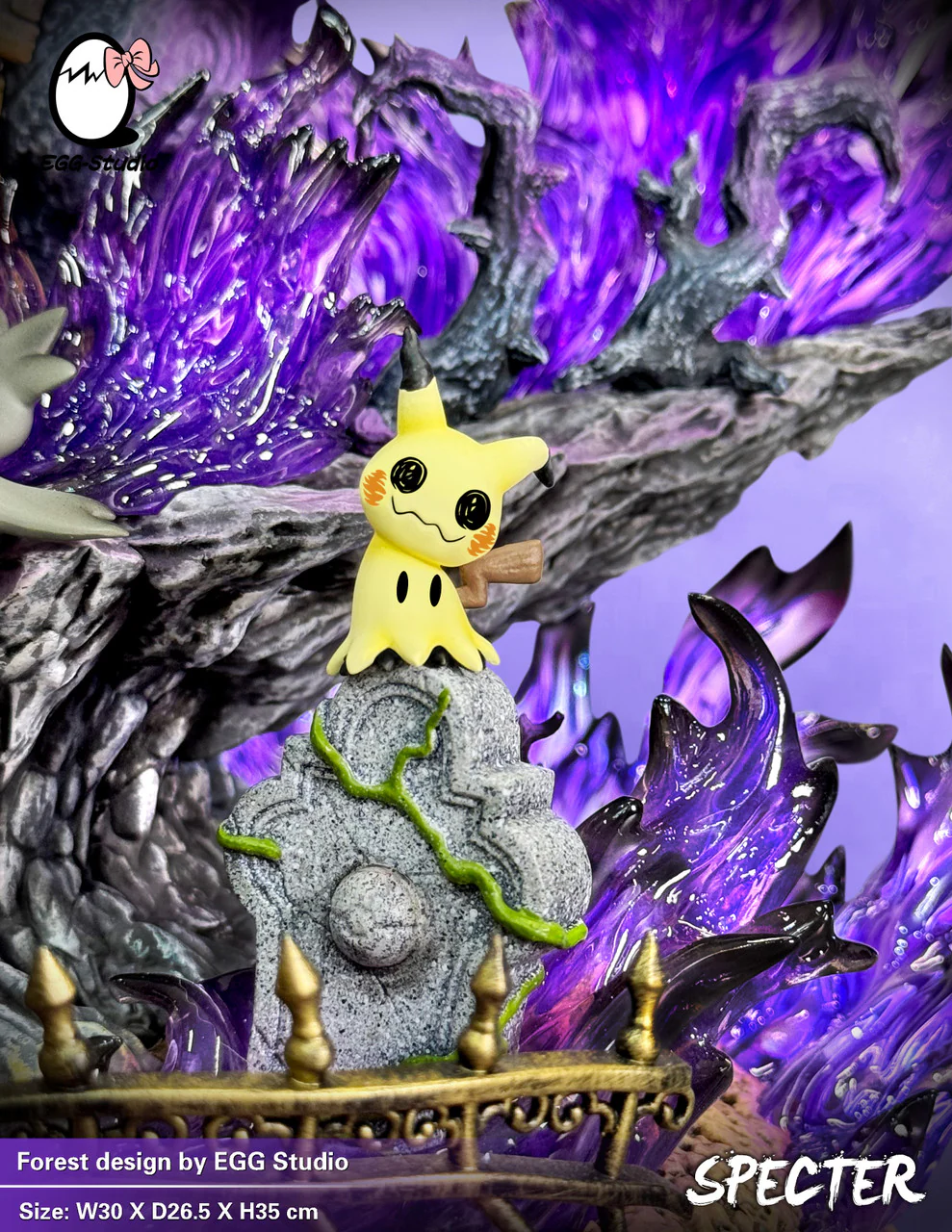 Pokemon - Gengar Group | Resin Statue | by EGG Studio - Image 6