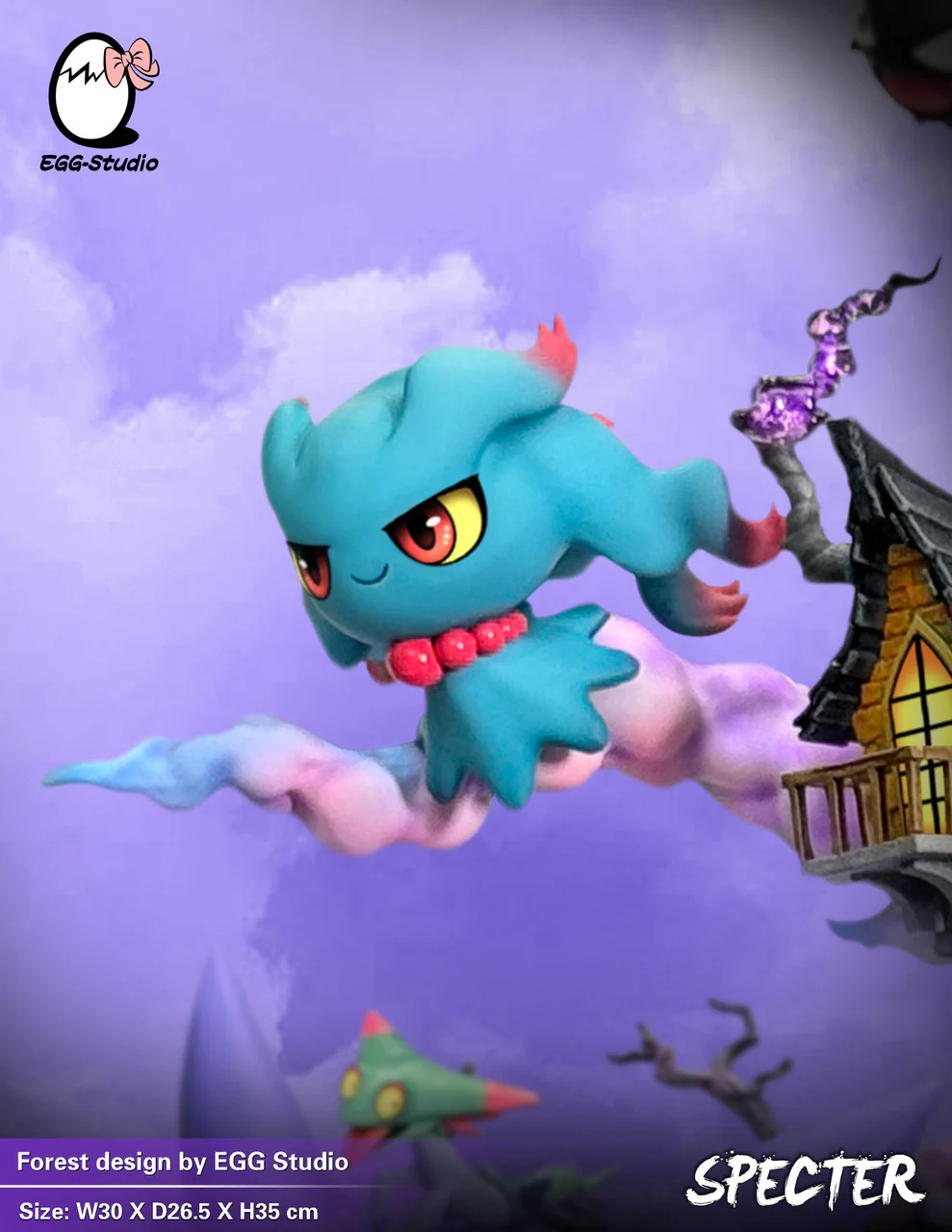 Pokemon - Gengar Group | Resin Statue | by EGG Studio - Image 8