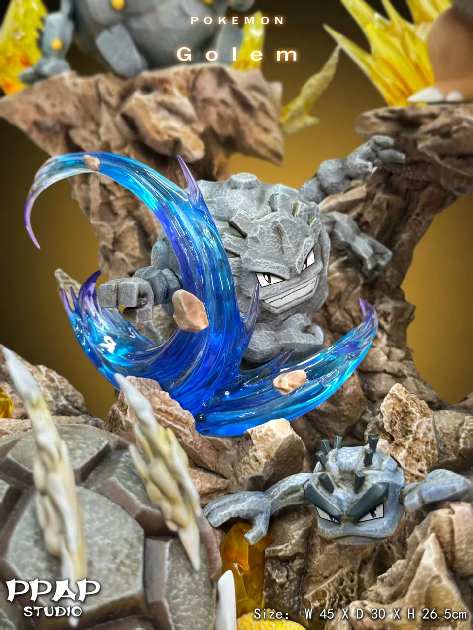 Pokemon - Golem Group | Resin Statue | by PPAP Studio - Image 9