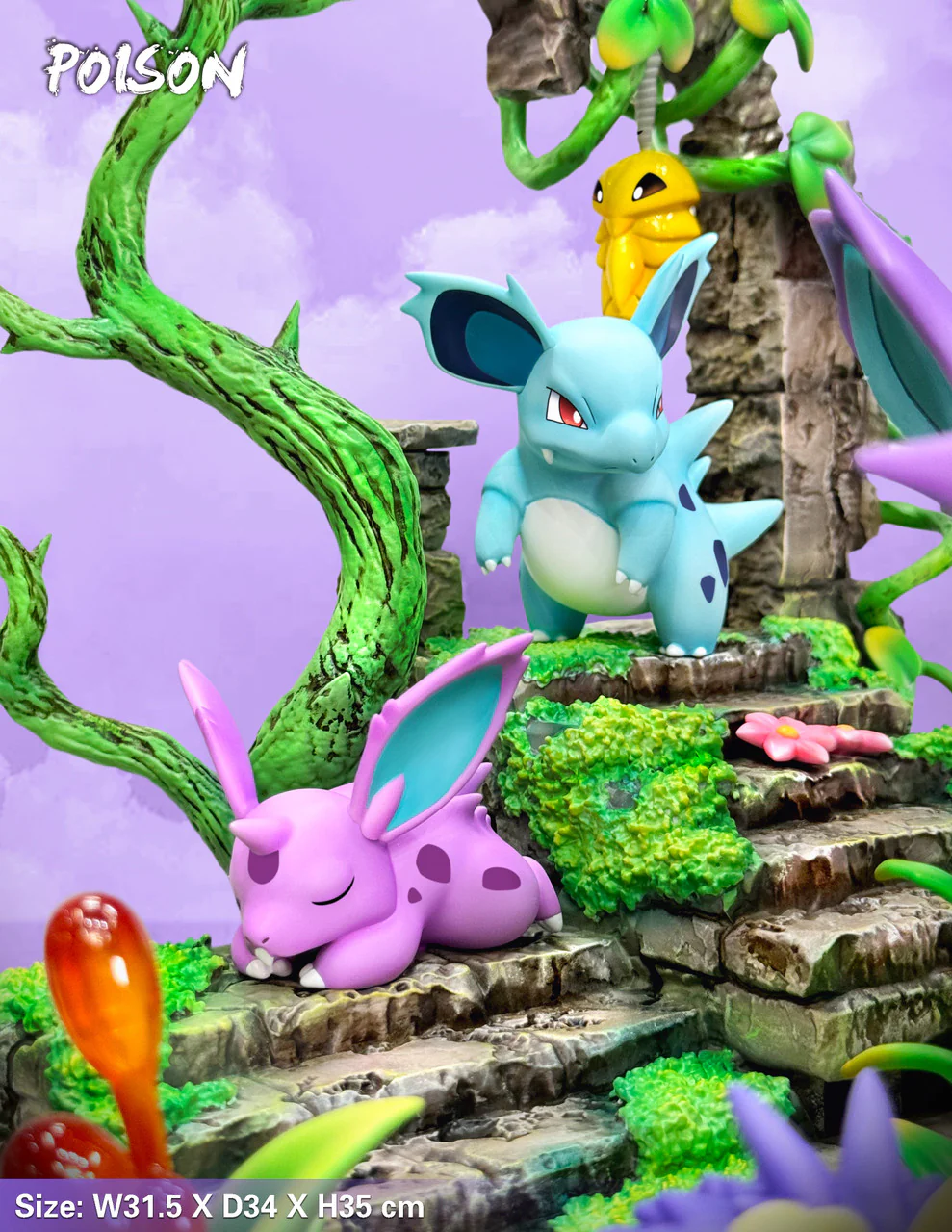 Pokemon - Poison type Group | Resin Statue | by EGG Studio - Image 6