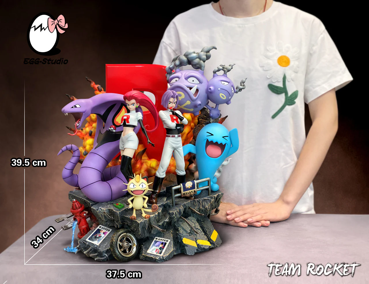 Pokemon - Team Rocket | Resin Statue | by EGG Studio - Image 3