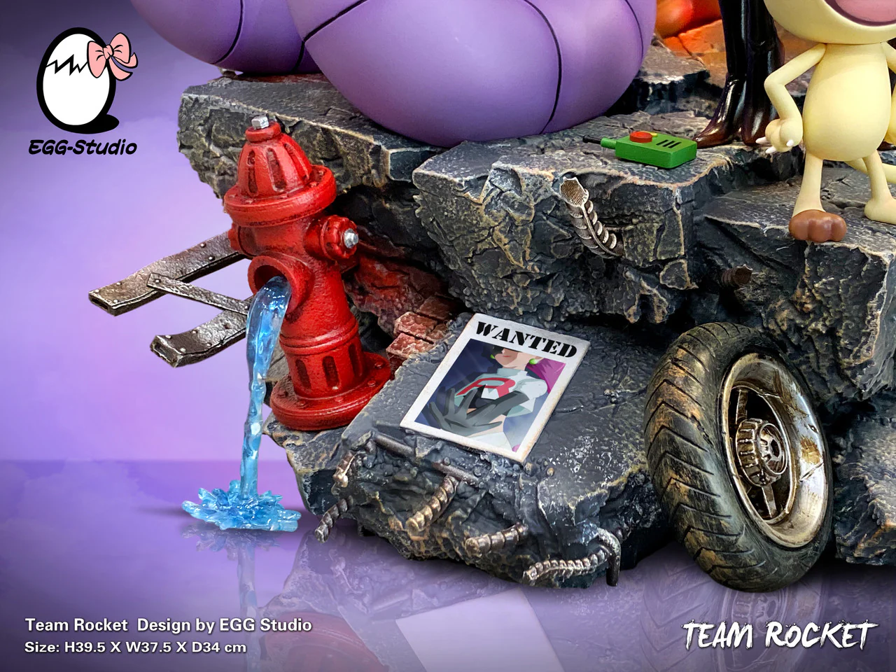 Pokemon - Team Rocket | Resin Statue | by EGG Studio - Image 9