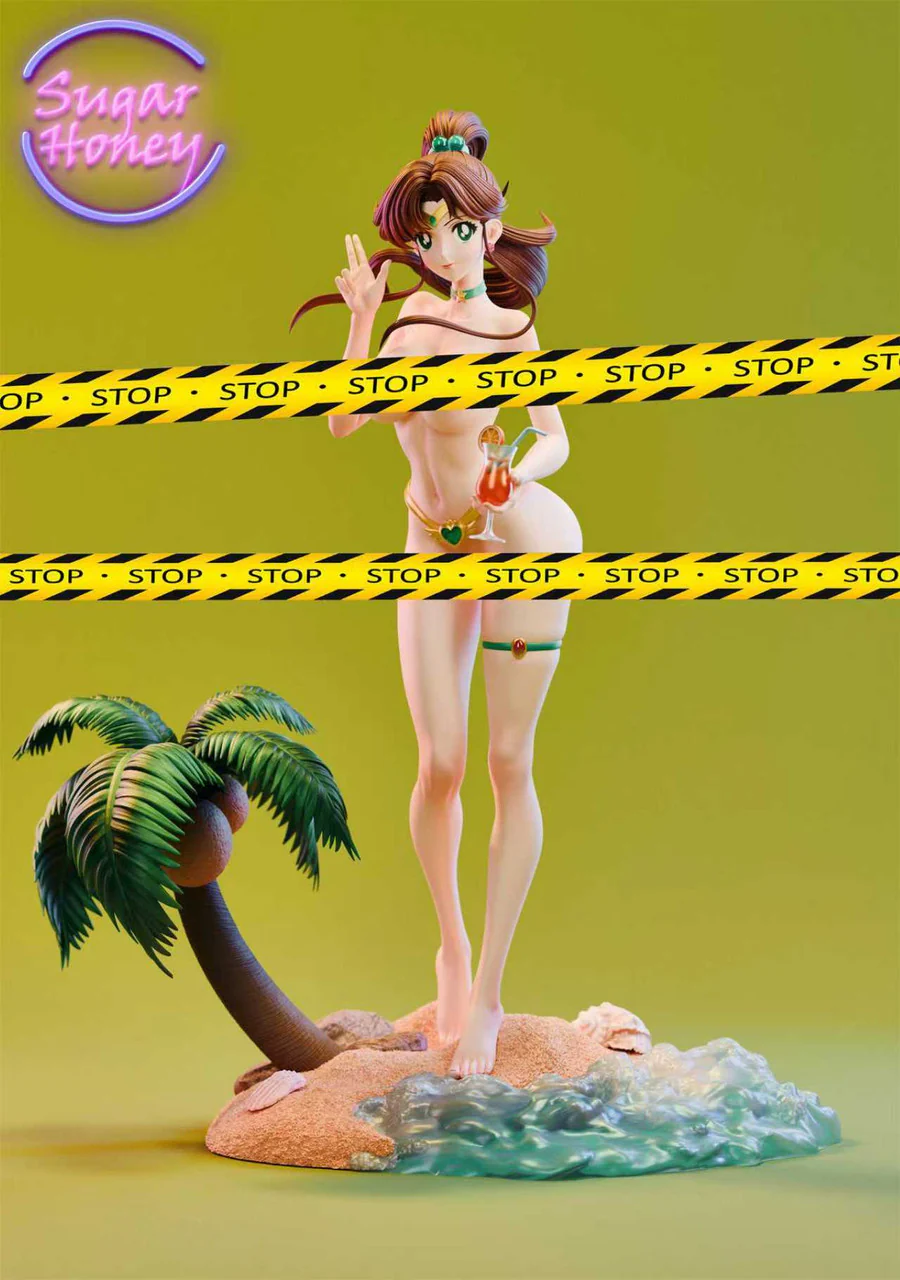 Sailor Moon - Swimsuit Kino Makoto | 1:6 Resin Statue | by Sugar Honey Studio - Image 2