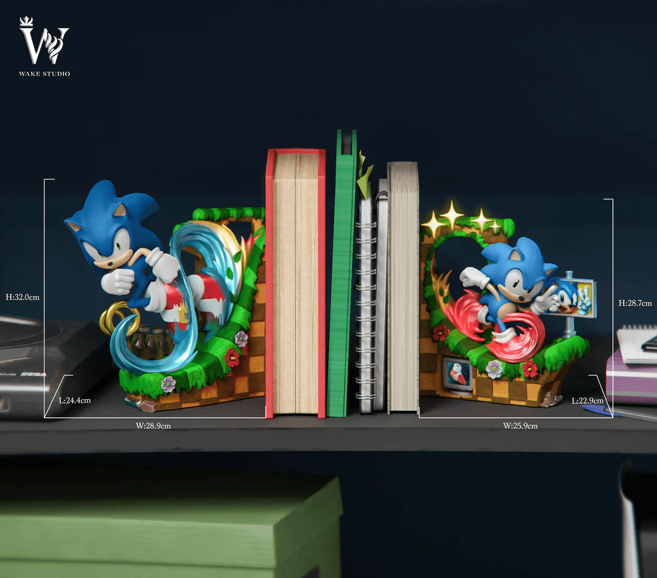 Sonic - Sonic | Resin Statue | by Wake Studio - Image 8