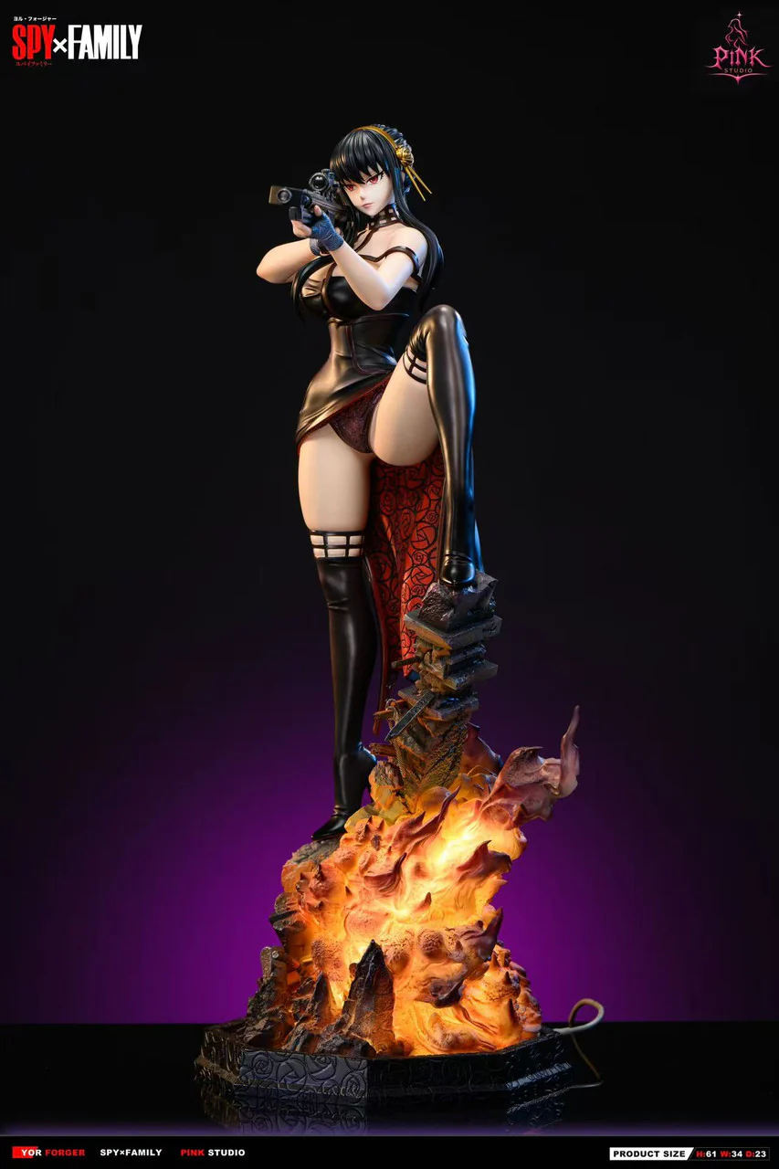Spy×Family - Sniper Yor Forger | 1:4 Resin Statue | by Pink Studio - Image 3