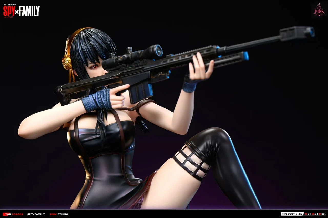 Spy×Family - Sniper Yor Forger | 1:4 Resin Statue | by Pink Studio - Image 4