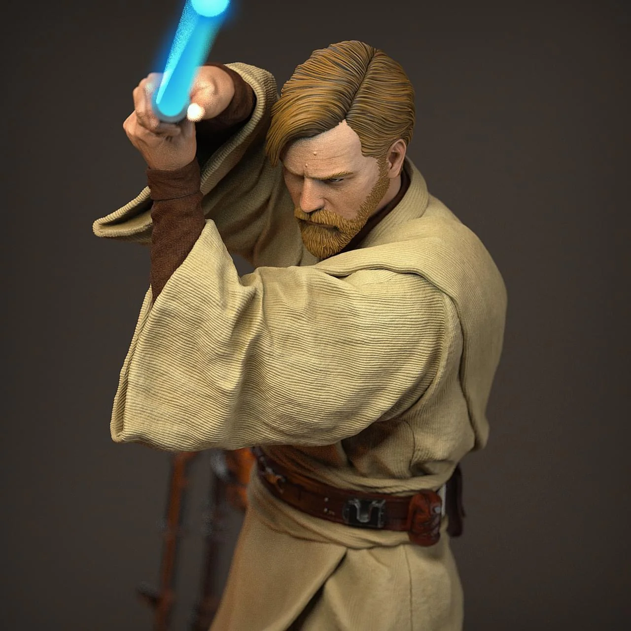 Star Wars - Anakin Skywalker vs Obi-Wan | 1:4 Resin Statue | von MFA Collectibles - Image 6