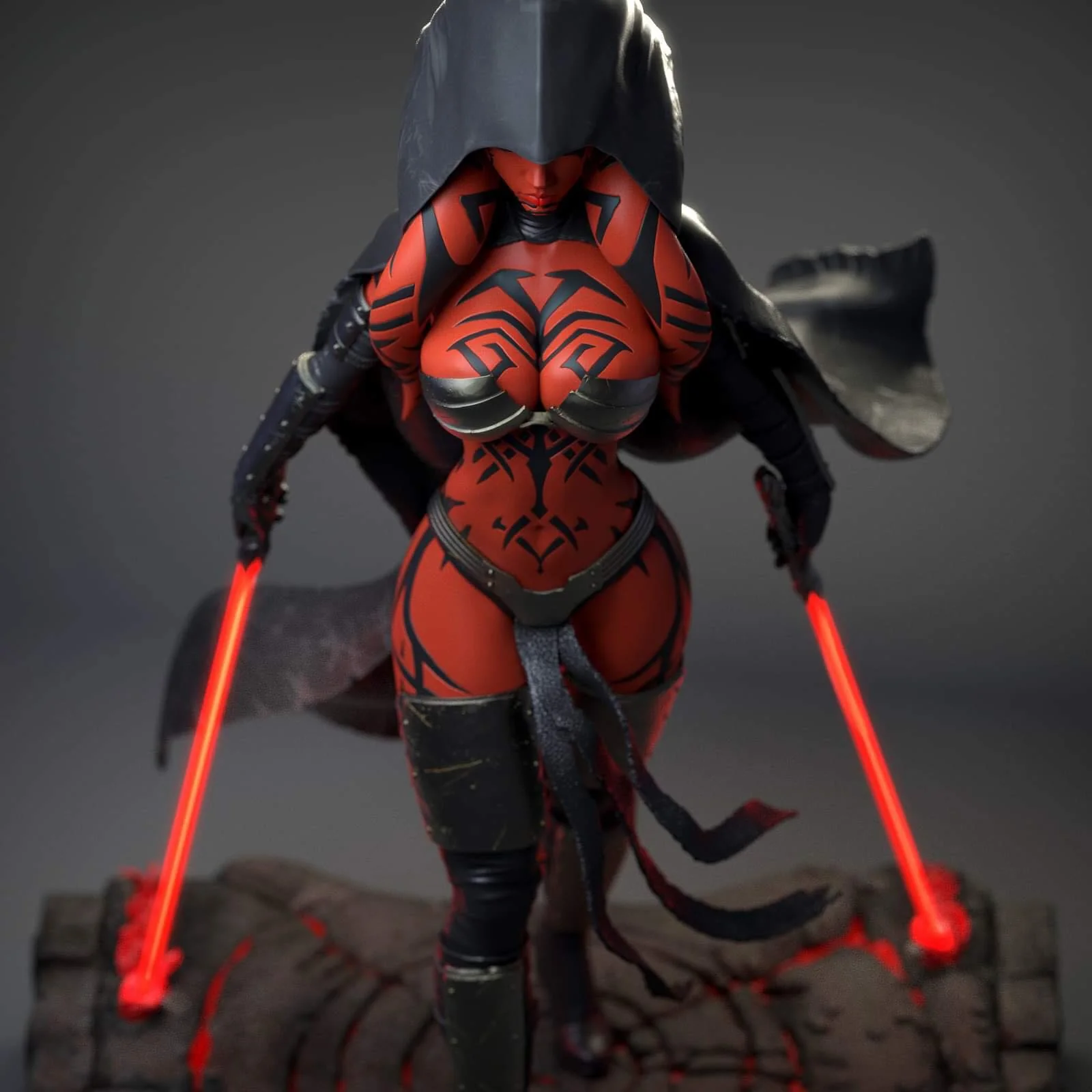 Star Wars - Darth Talon | 1:4 Resin Statue | von xionart - Image 10