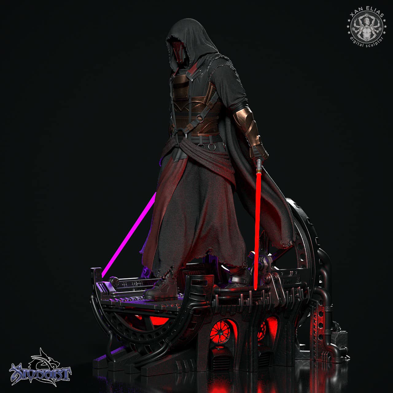 Star Wars - Revan 3.0 | 1:4 Resin Statue | von Xionart - Image 3
