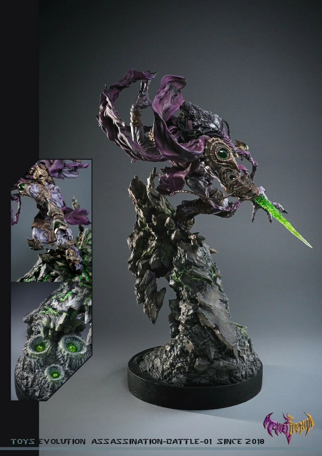Starcraft - Zeratul vs Hydralisk | 1:4 Resin Statue | von Toys Evolution Studio - Image 5