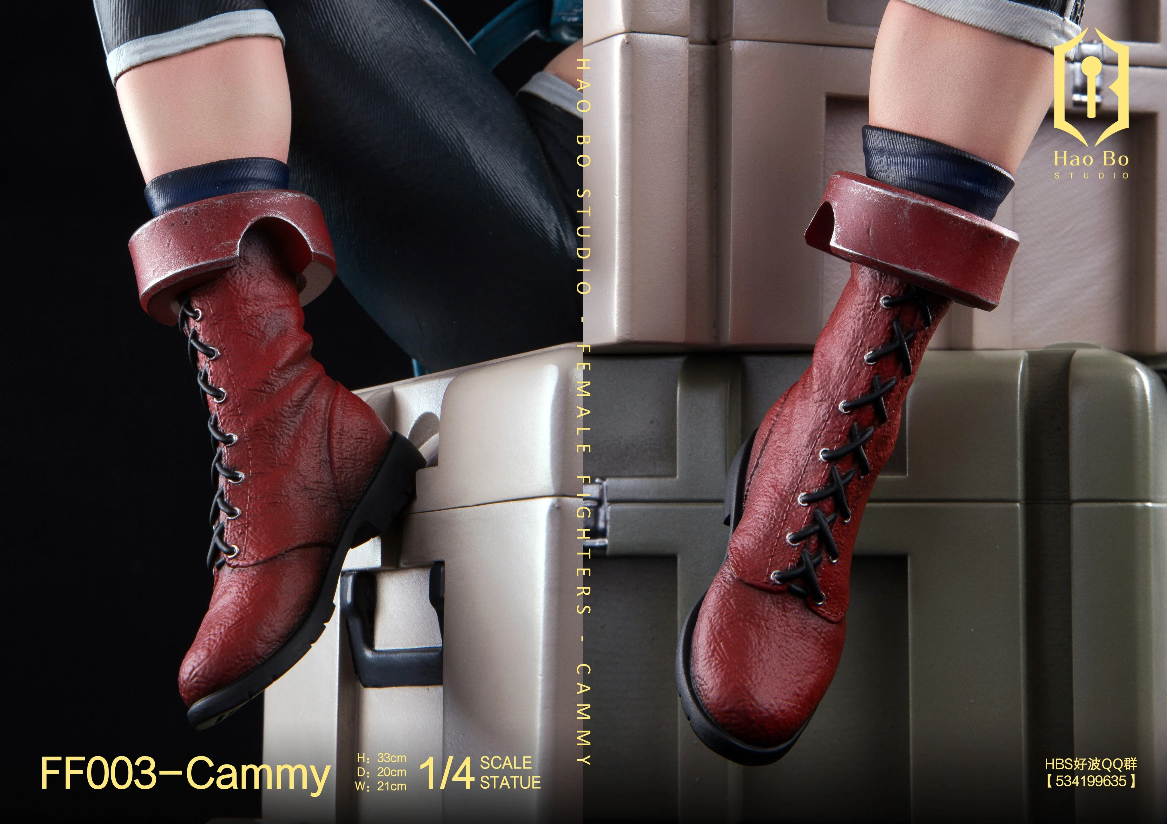 Street Fighter - Cammy White | 1:4 Resin Statue | von Hao Bo Studio - Image 14