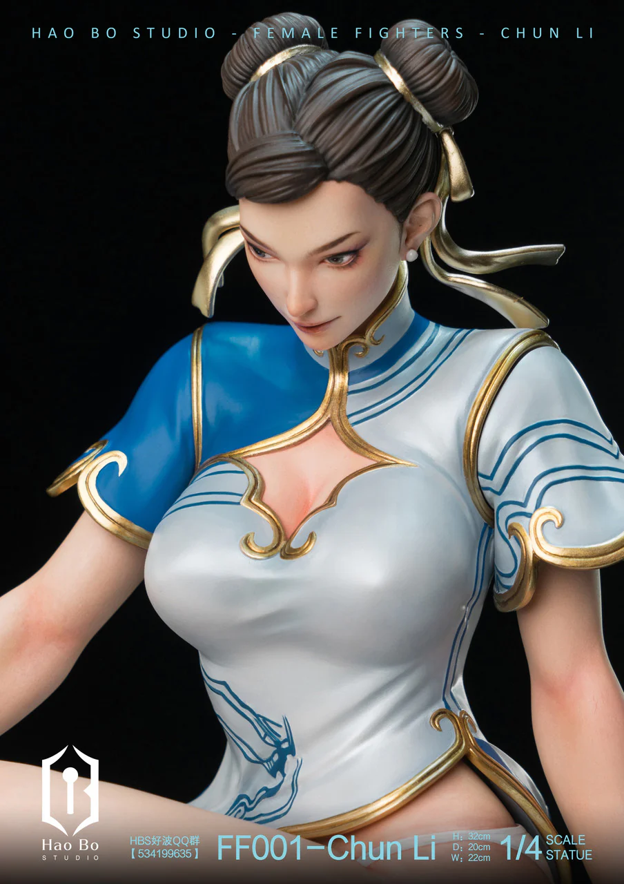 Street Fighter - Chun Li | 1:4 Resin Statue | von Hao Bo Studio - Image 5