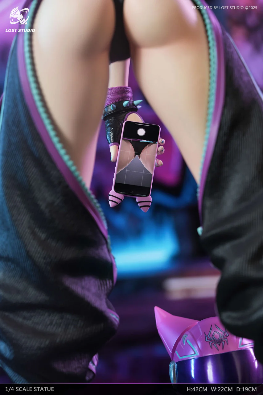Street Fighter - Spider Girl Han Juri | 1:4 Resin Statue | by Lost Studio - Image 3