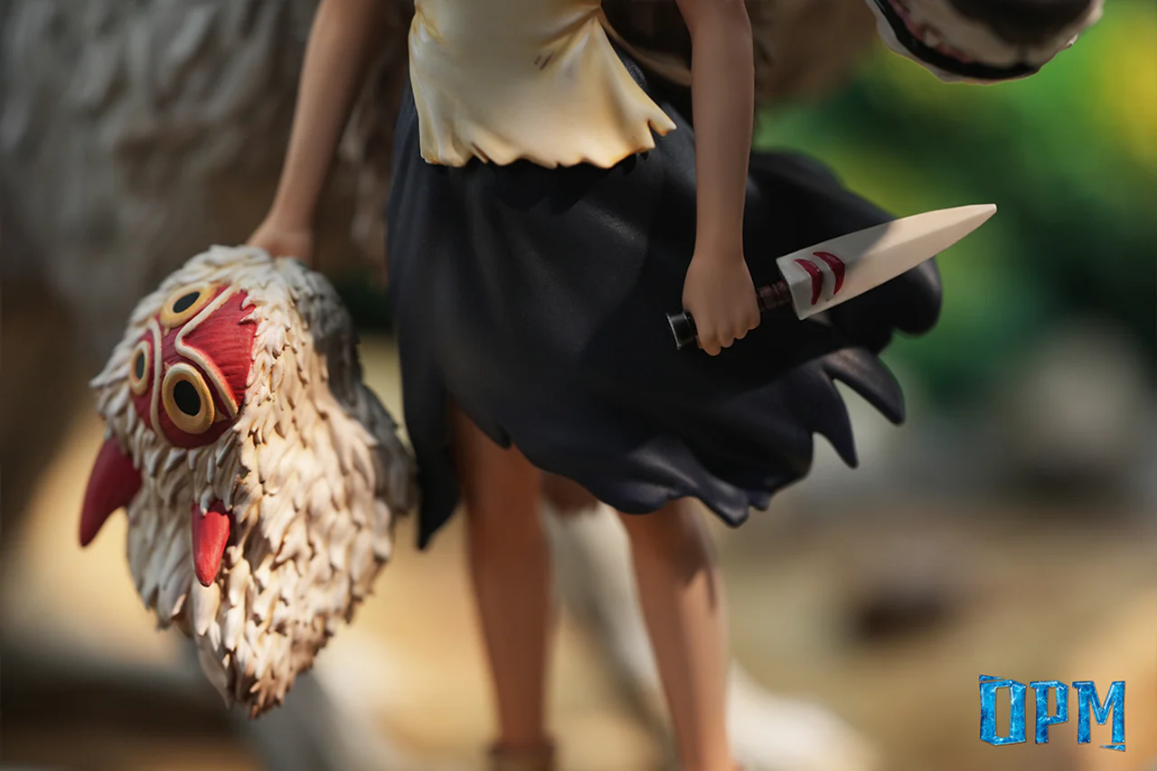Studio Ghibli - Princess Mononoke | Resin Statue | by OPM Studio - Image 4