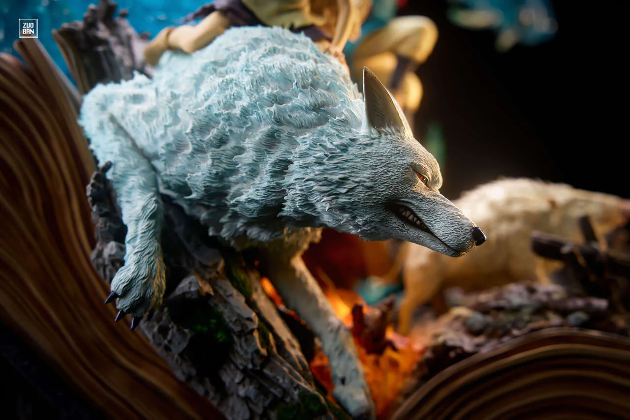 Studio Ghibli - Princess Mononoke | Resin Statue | by ZuoBan Studio - Image 3