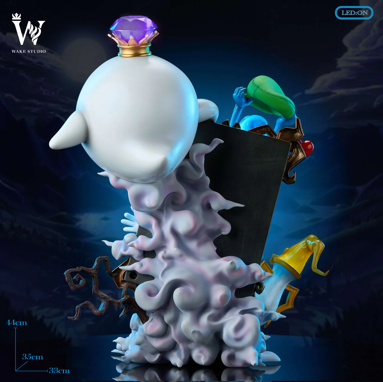 Super Mario – Luigi | 1:4 Resin Statue | von Wake Studio - Image 6