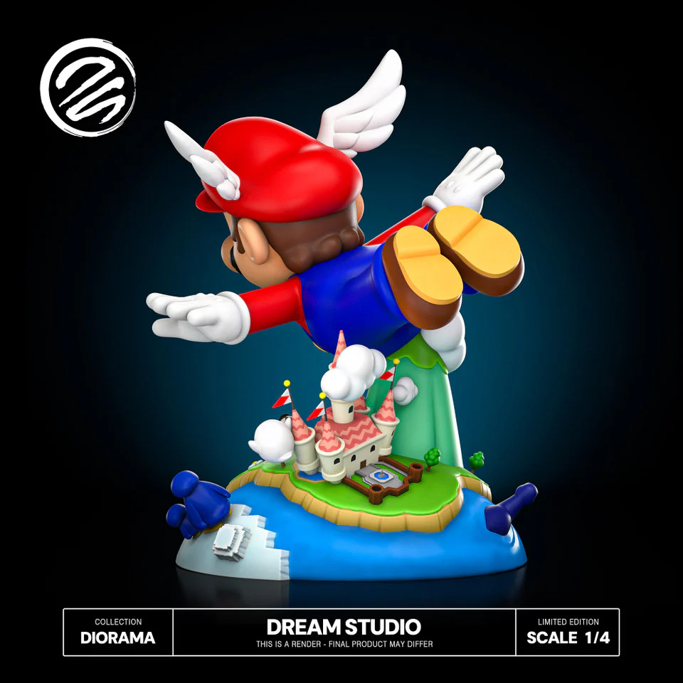 Super Mario - Super Mario 64 | 1:4 Resin Statue | by Dream Studio - Image 3