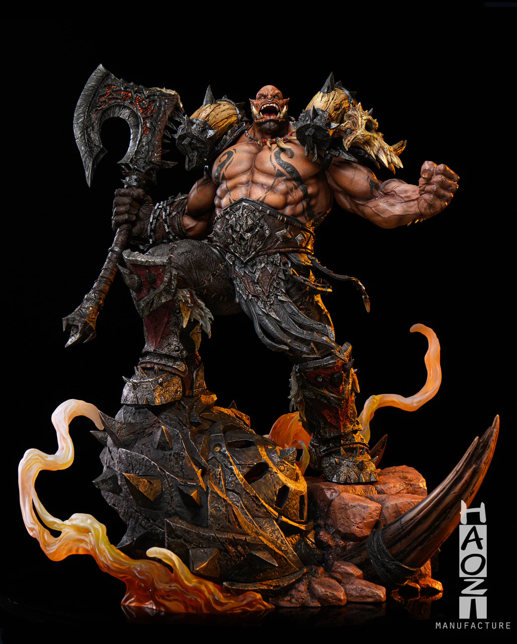 Warcraft - Garrosh Hellscream | 1:4 Resin Statue | by HAOZI Studio - Image 3