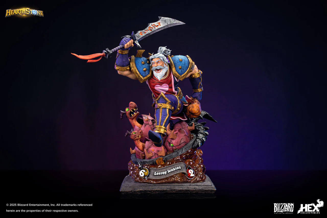 Warcraft - Leeroy Jenkins | 1:10/1:6 Resin Statue | by HEX Collectibles - Image 14