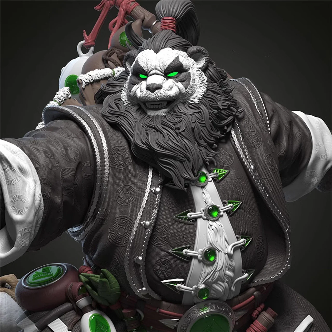 Warcraft - Chen Stormstout | 1:6 Resin Statue | by Pepeho Studio - Image 4