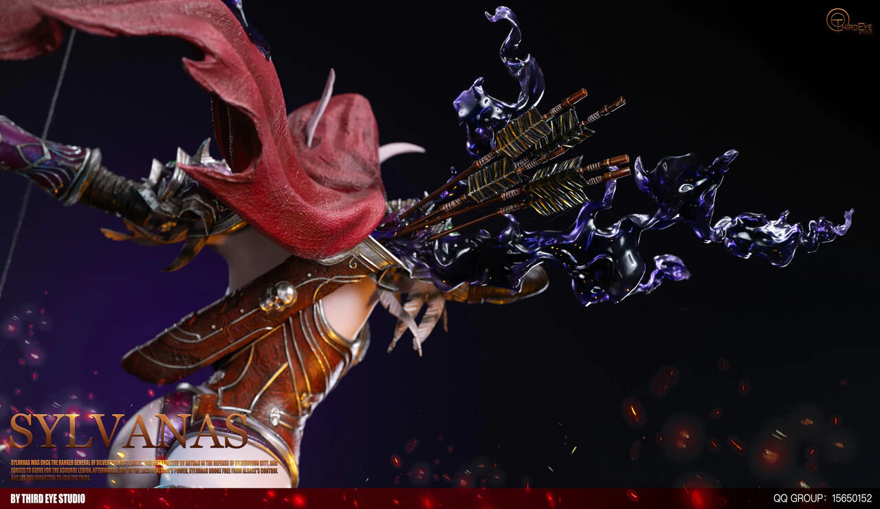 World of Warcraft - Sylvanas | 1:4 Resin Statue | by Third Eye Studio - Image 4