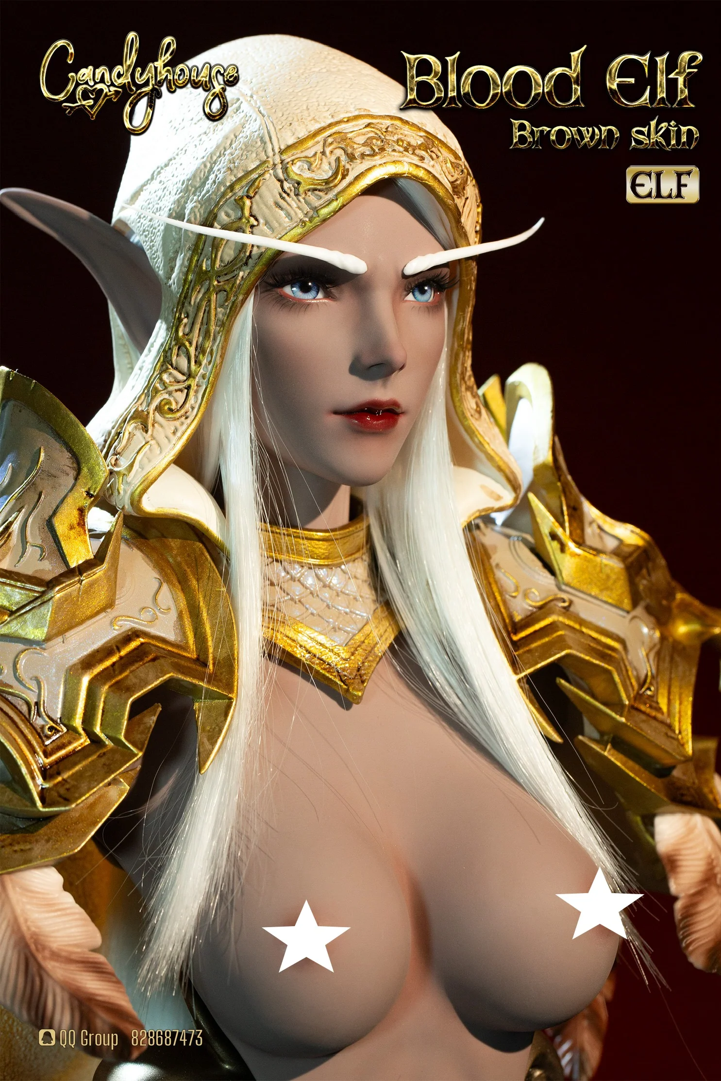 World of Warcraft - Sylvanas Windrunner | 1:3 Resin Bust | von Candyhouse Studio - Image 15