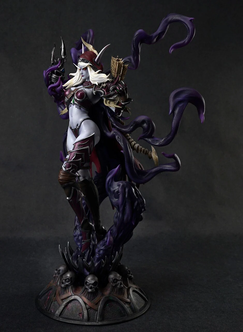 World of Warcraft - Sylvanas Windrunner | 1:4 Resin Statue | von Windseeker Studios - Image 3