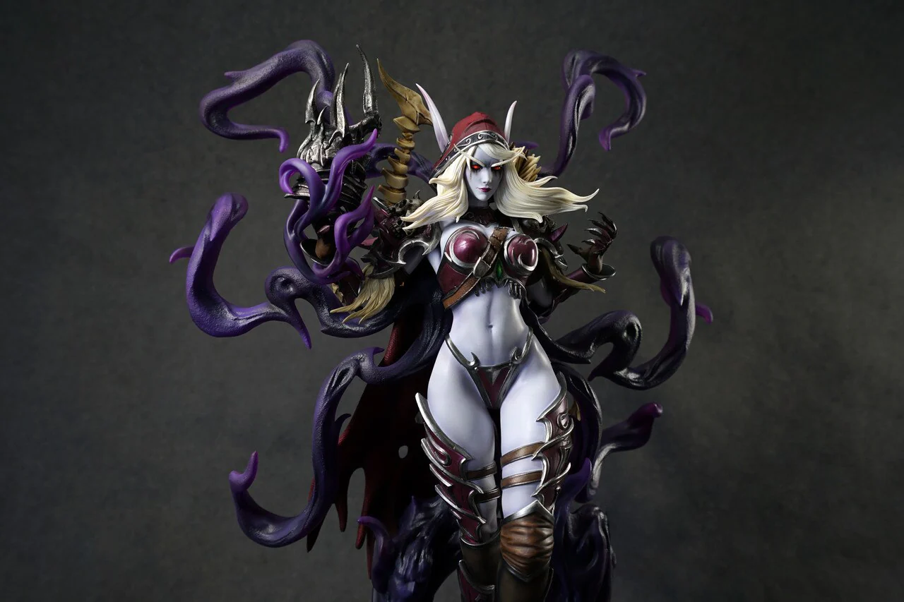 World of Warcraft - Sylvanas Windrunner | 1:4 Resin Statue | von Windseeker Studios - Image 8