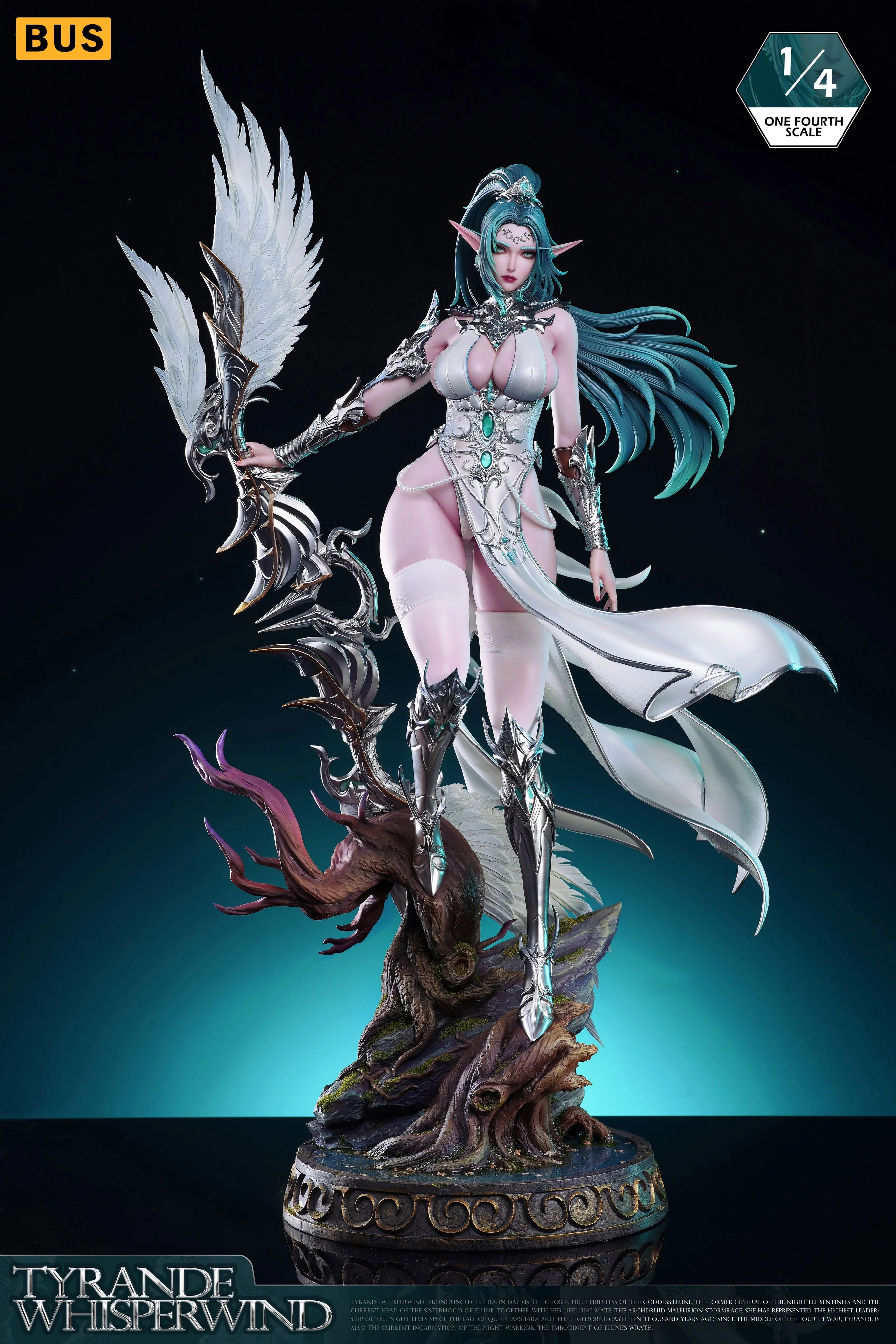 World of Warcraft - Tyrande Whisperwind | 1:4 Resin Statue | von BUS Studio - Image 4