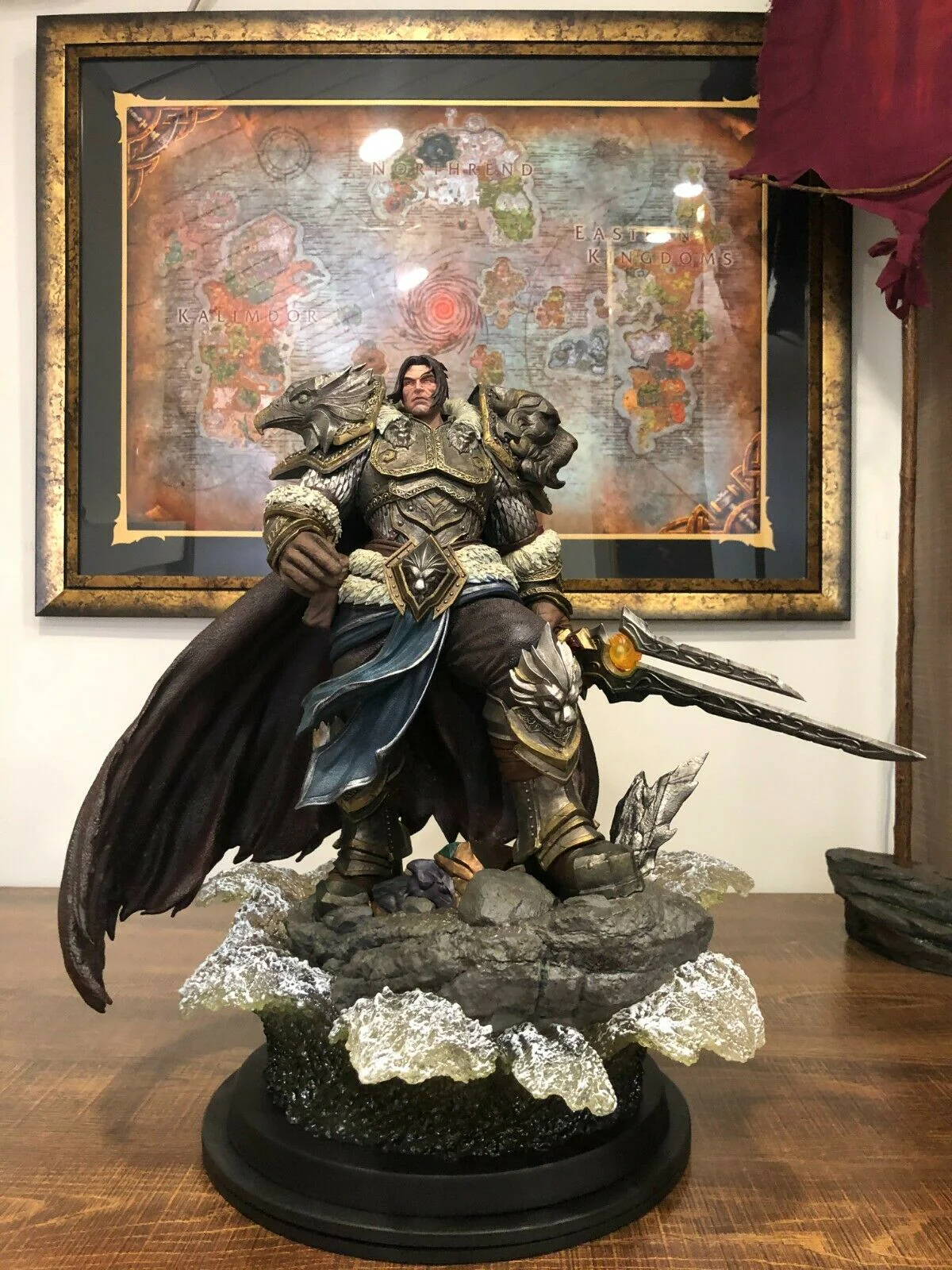 World of Warcraft - Varian Wrynn | 1:5 Resin Statue | vom Bigfoot Studio - Image 5