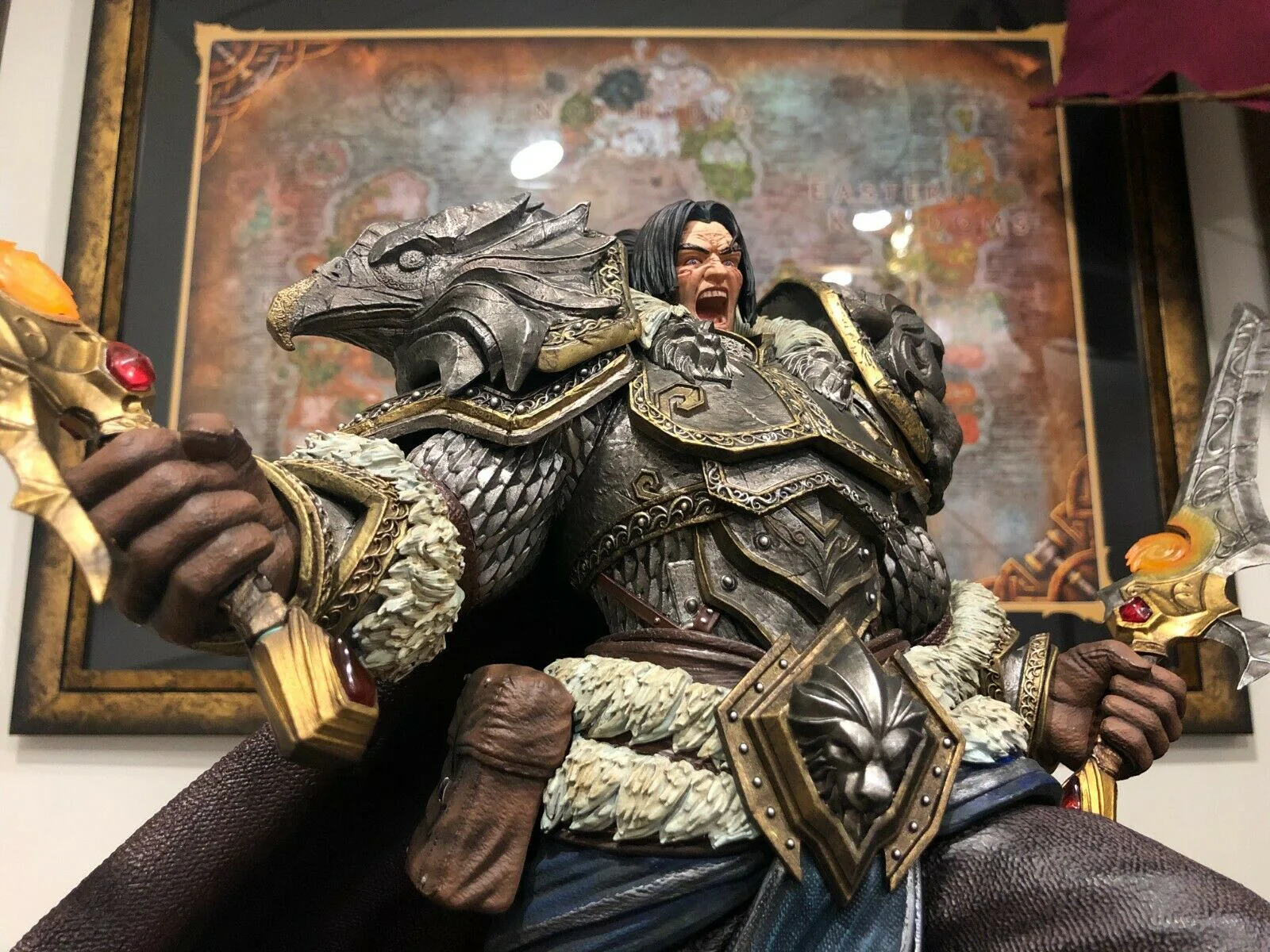 World of Warcraft - Varian Wrynn | 1:5 Resin Statue | vom Bigfoot Studio - Image 8