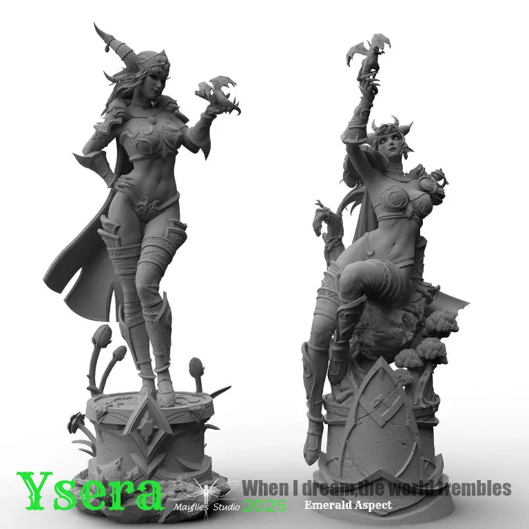 World of Warcraft - Ysera | 1:4 Resin Statue | by Mayflies Studio - Image 6