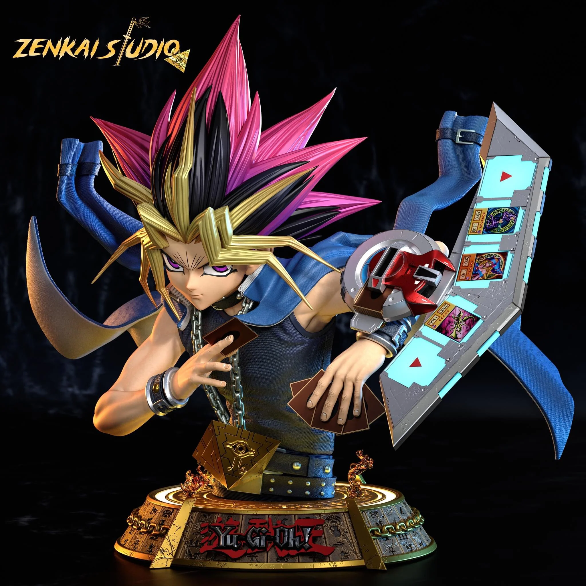 Yu-Gi-Oh - Yami Yugi | 1:1 Lifesize Bust | von Zenkai Studio - Image 3